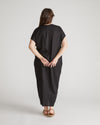 Cabana Linen Kaftan - Black