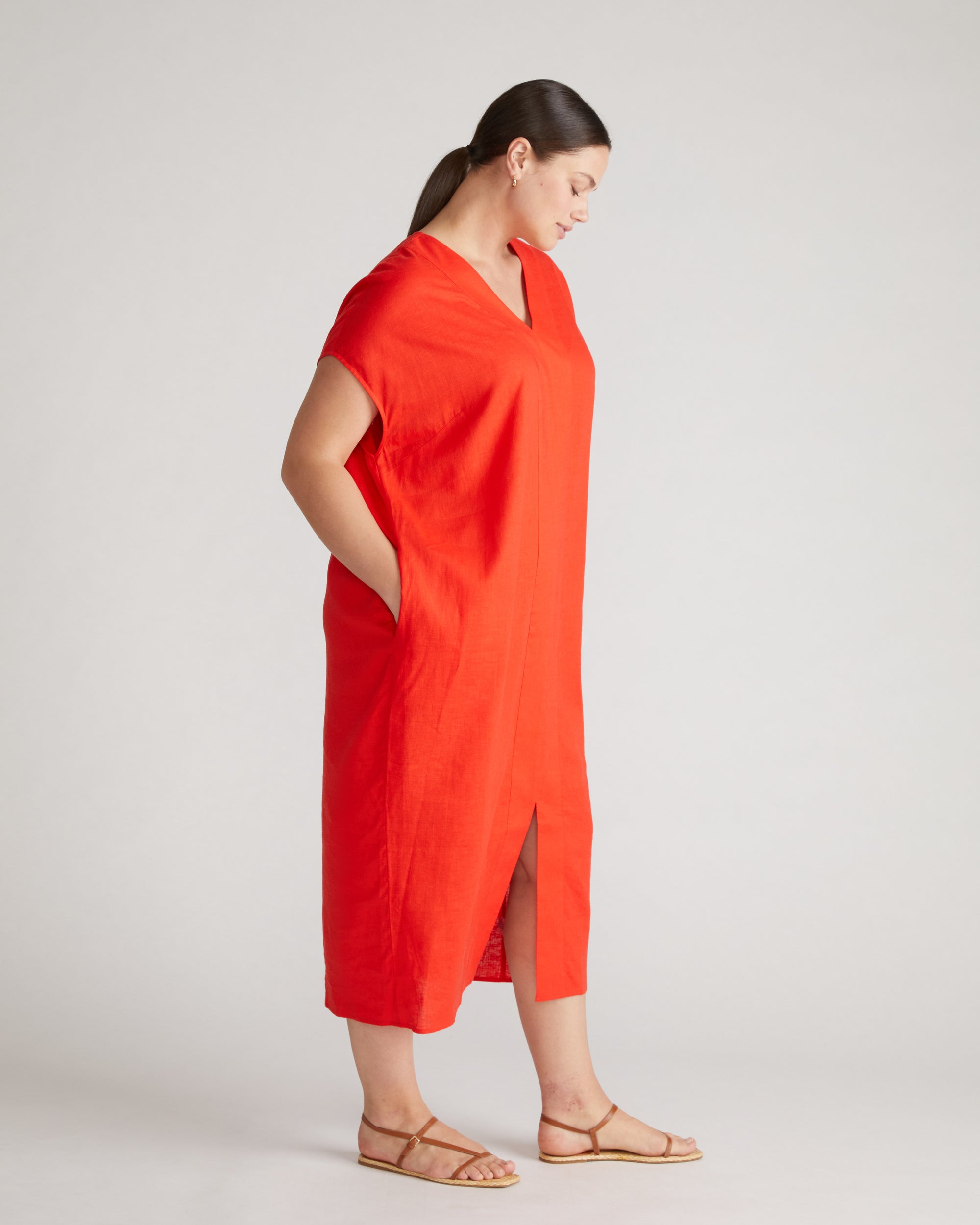Cabana Linen Kaftan
