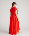 Sunset Linen Flounce Dress - Shoreline Sunset | Plus Size & Straight Size Women's Fashion | Universal Standard