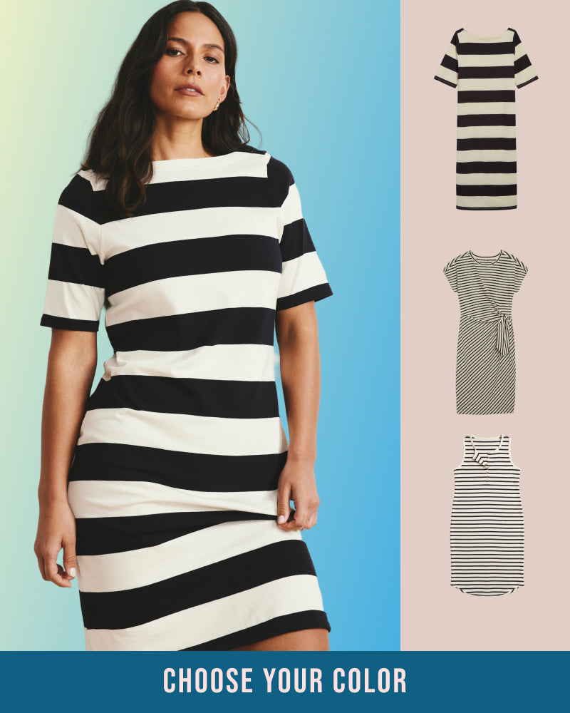 Stripe Dress Bundle | Plus Size & Straight Size Women's Fashion | Universal Standard