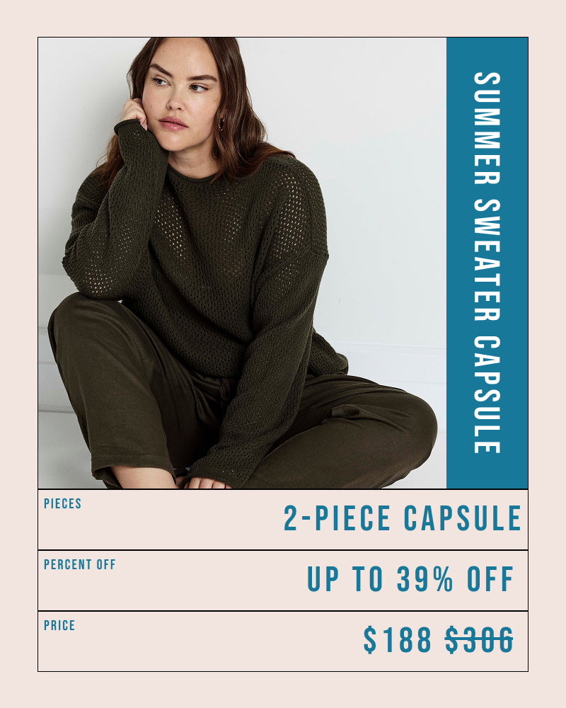 Summer Sweater Capsule | Plus Size & Straight Size Women's Fashion | Universal Standard