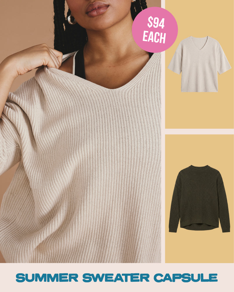 Summer Sweater Capsule | Plus Size & Straight Size Women's Fashion | Universal Standard