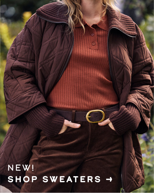 NEW! Shop sweaters ->