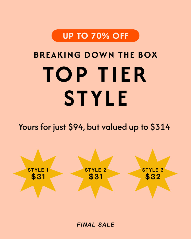 TOP Tier Style Box
