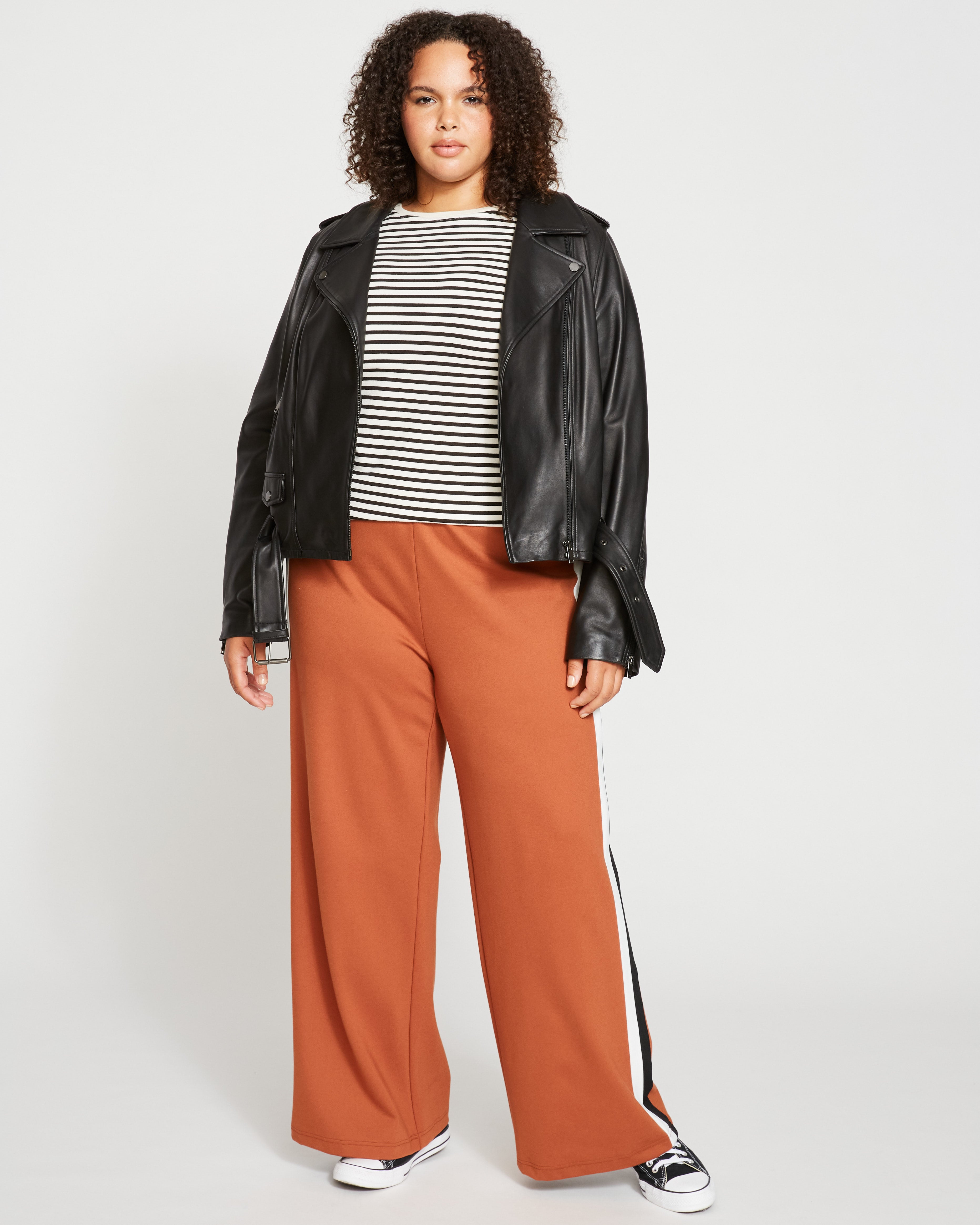 Leeron Leather Moto Jacket - Black – Universal Standard