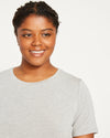 Signature Tee Rex - Heather Grey