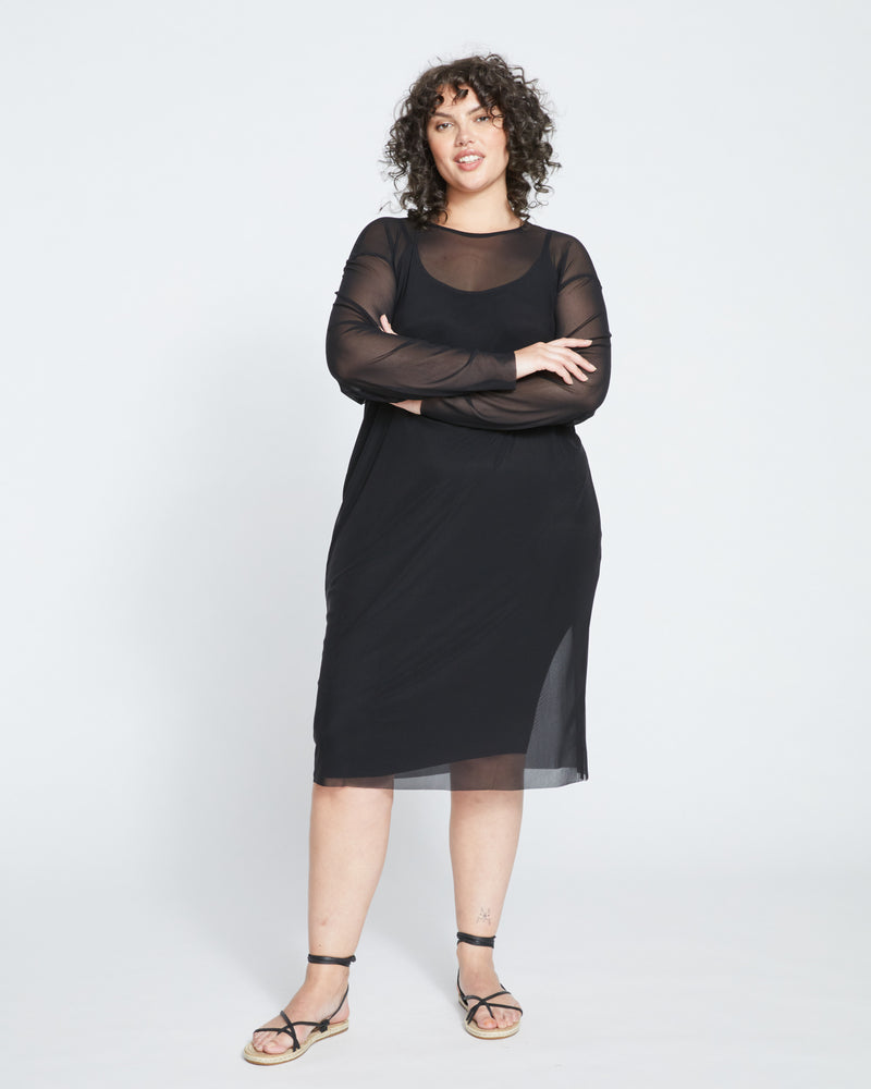 Thames Fog Dress - Black | Plus Size & Straight Size Women's Fashion | Universal Standard