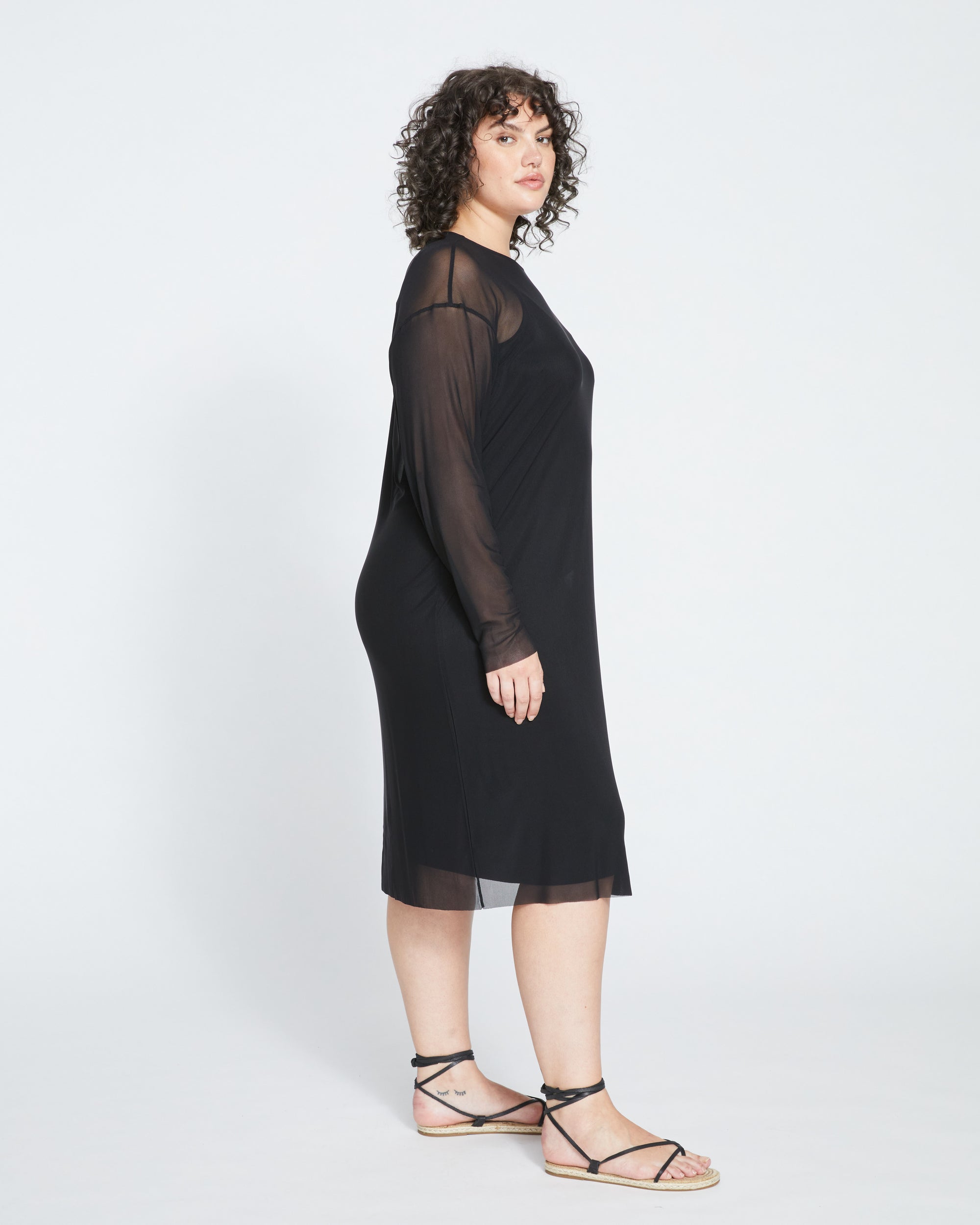 Thames Fog Dress - Black | Plus Size & Straight Size Women's Fashion | Universal Standard
