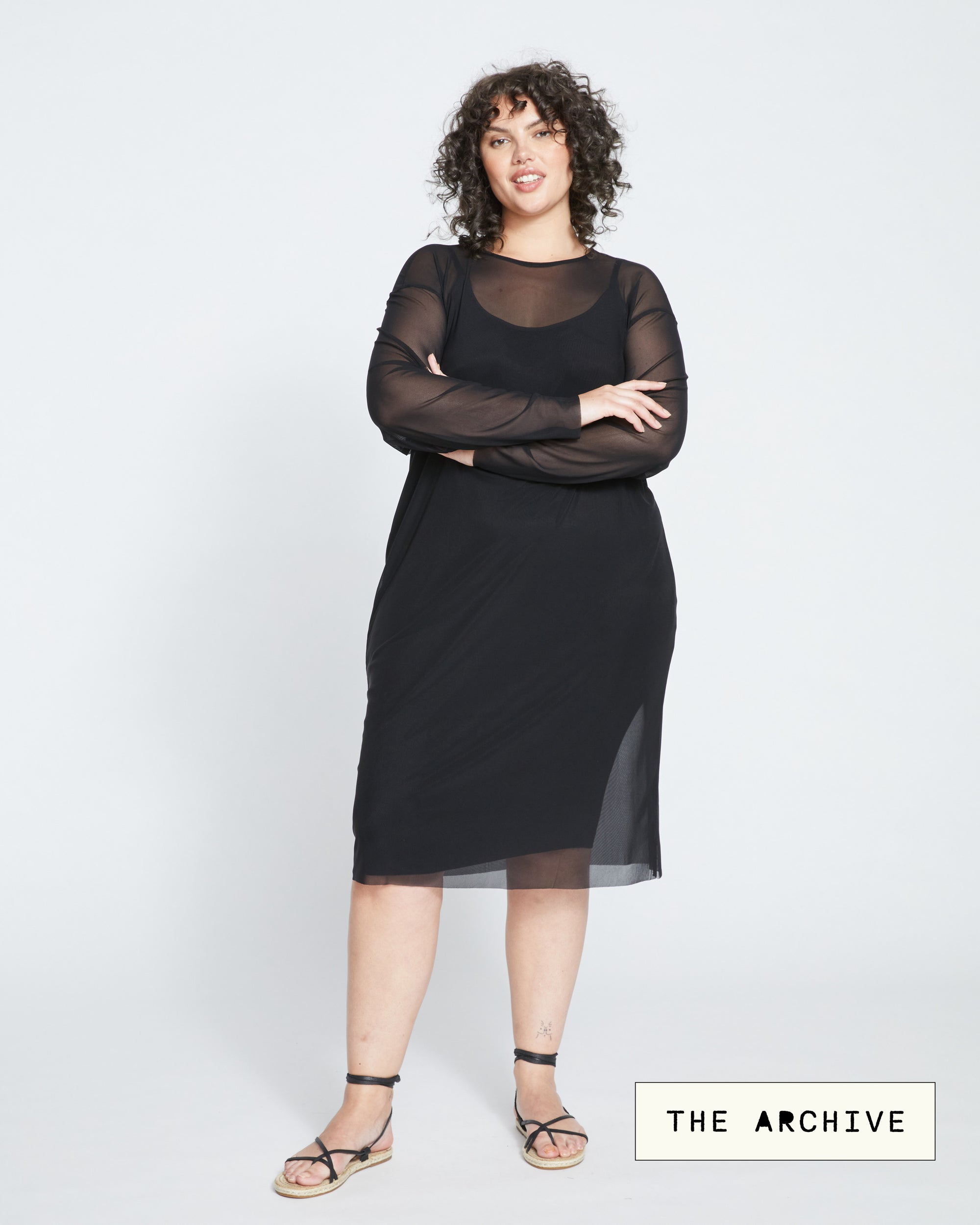 Thames Fog Dress - Black | Plus Size & Straight Size Women's Fashion | Universal Standard
