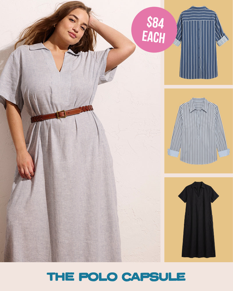 The Polo Capsule | Plus Size & Straight Size Women's Fashion | Universal Standard