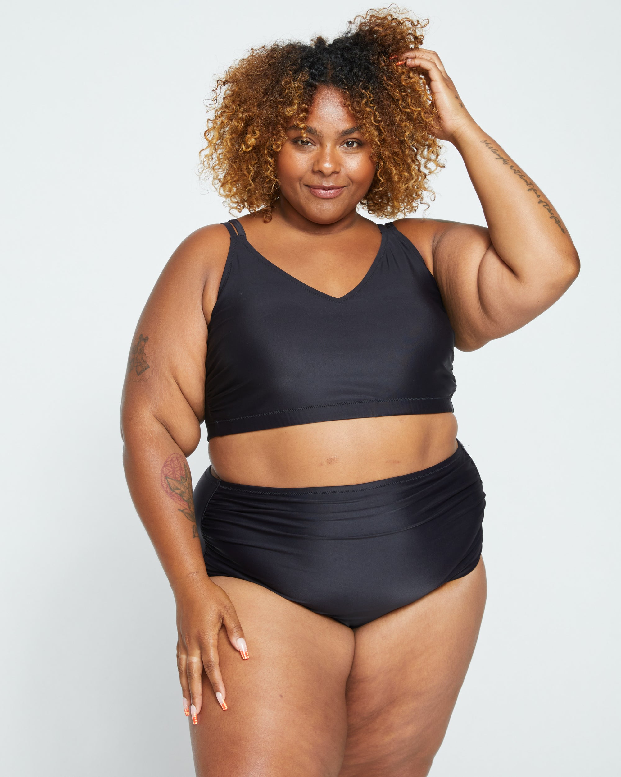 The Sport Bikini Top - Black