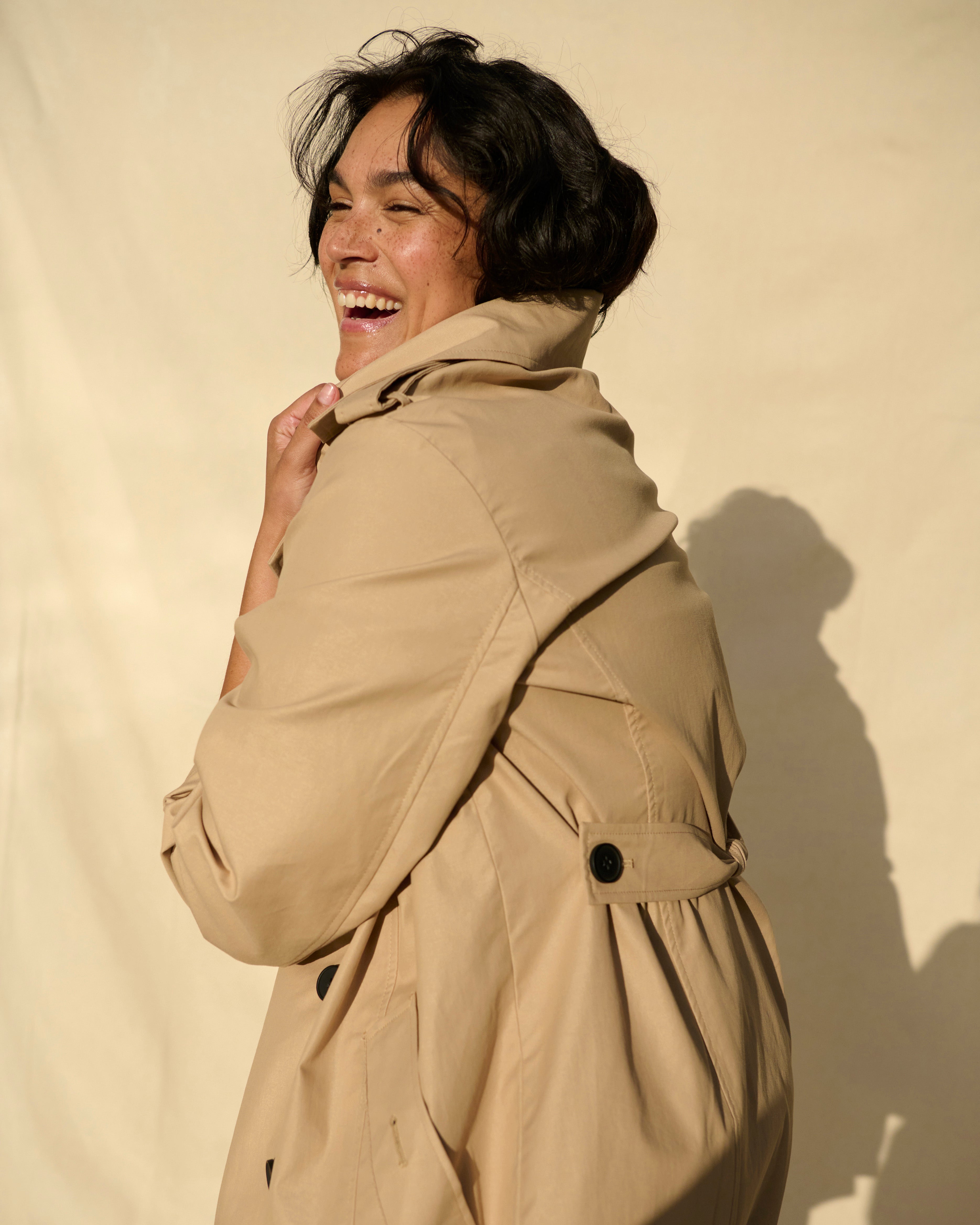 Derjon Trench Coat - Khaki – Universal Standard