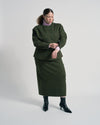 US x Abisola Ponte Pencil Skirt - Kombu Green | Plus Size & Straight Size Women's Fashion | Universal Standard