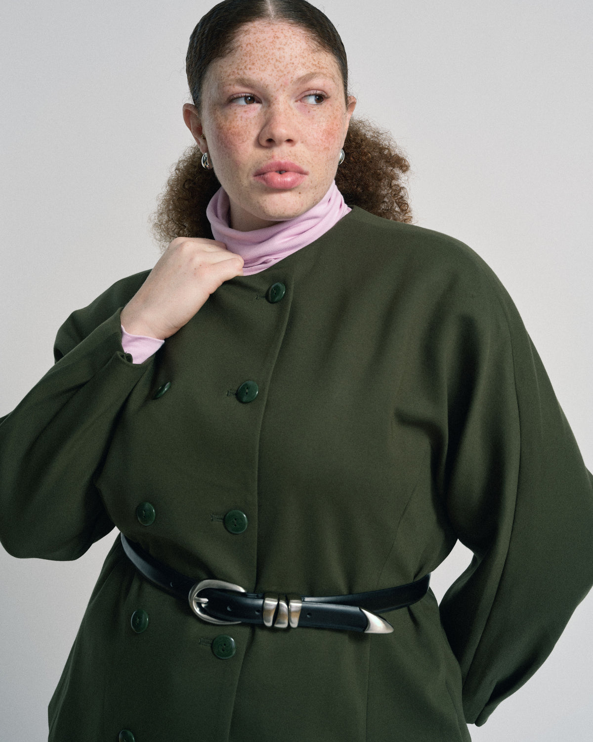 US x Abisola Ponte Blazer - Kombu Green