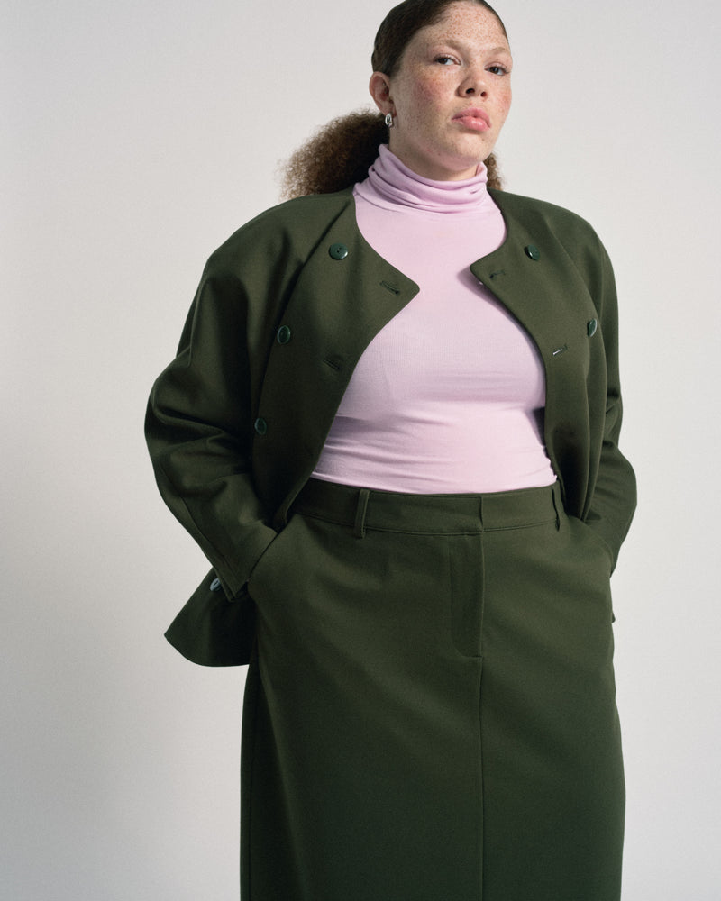 Cloud Rib Turtleneck - Pink Dreams | Plus Size & Straight Size Women's Fashion | Universal Standard
