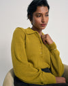 US x Abisola Polo Sweater - Martini Olive