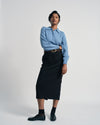 US x Abisola Polo Sweater - Abisola Blue