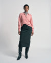 US x Abisola Ponte Pencil Skirt - Obsidian Gray | Plus Size & Straight Size Women's Fashion | Universal Standard