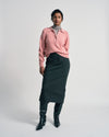 US x Abisola Ponte Pencil Skirt - Obsidian Gray | Plus Size & Straight Size Women's Fashion | Universal Standard