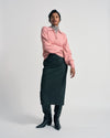 US x Abisola Polo Sweater - Pretty in Pink