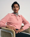 US x Abisola Polo Sweater - Pretty in Pink