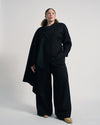 US x Abisola Ponte Blazer - Black | Plus Size & Straight Size Women's Fashion | Universal Standard