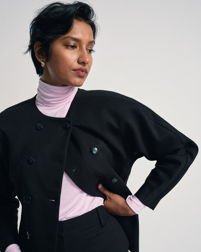Cloud Rib Turtleneck - Pink Dreams | Plus Size & Straight Size Women's Fashion | Universal Standard