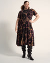 Devi Liquid Jersey Dress - Poppy Field Print | Plus Size & Straight Size Women's Fashion | Universal Standard