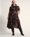 Devi Liquid Jersey Dress - Poppy Field Print | Plus Size & Straight Size Women's Fashion | Universal Standard