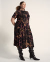 Devi Liquid Jersey Dress - Poppy Field Print | Plus Size & Straight Size Women's Fashion | Universal Standard