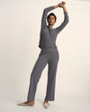 UltimateS Dolci Top - Fine Stripe in Navy/White