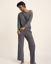 UltimateS Dolci Top - Fine Stripe in Navy/White