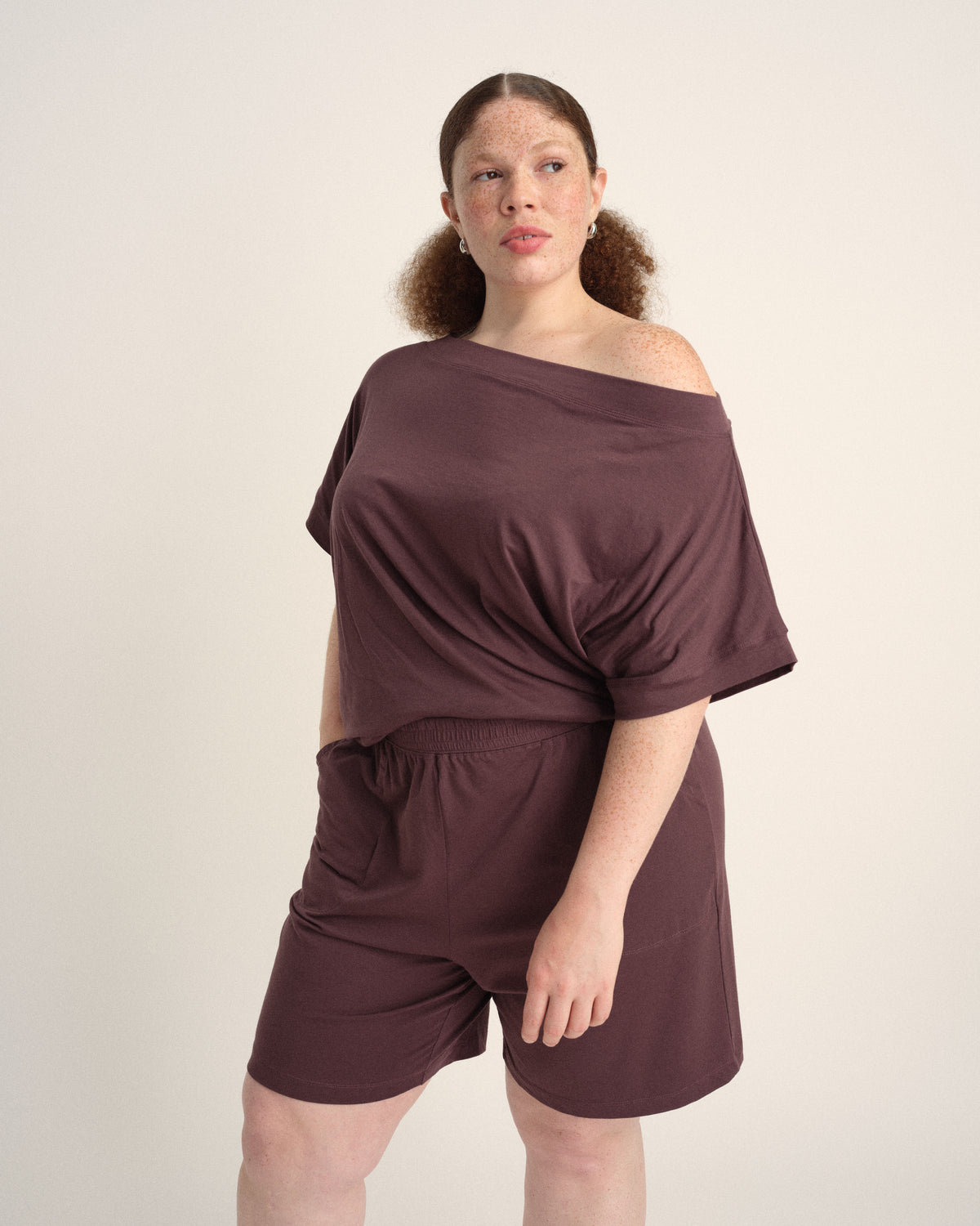 UltimateS Dolci Short Sleeve Top - Cassis
