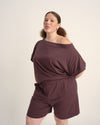 UltimateS Lorelai Lounge Shorts - Cassis