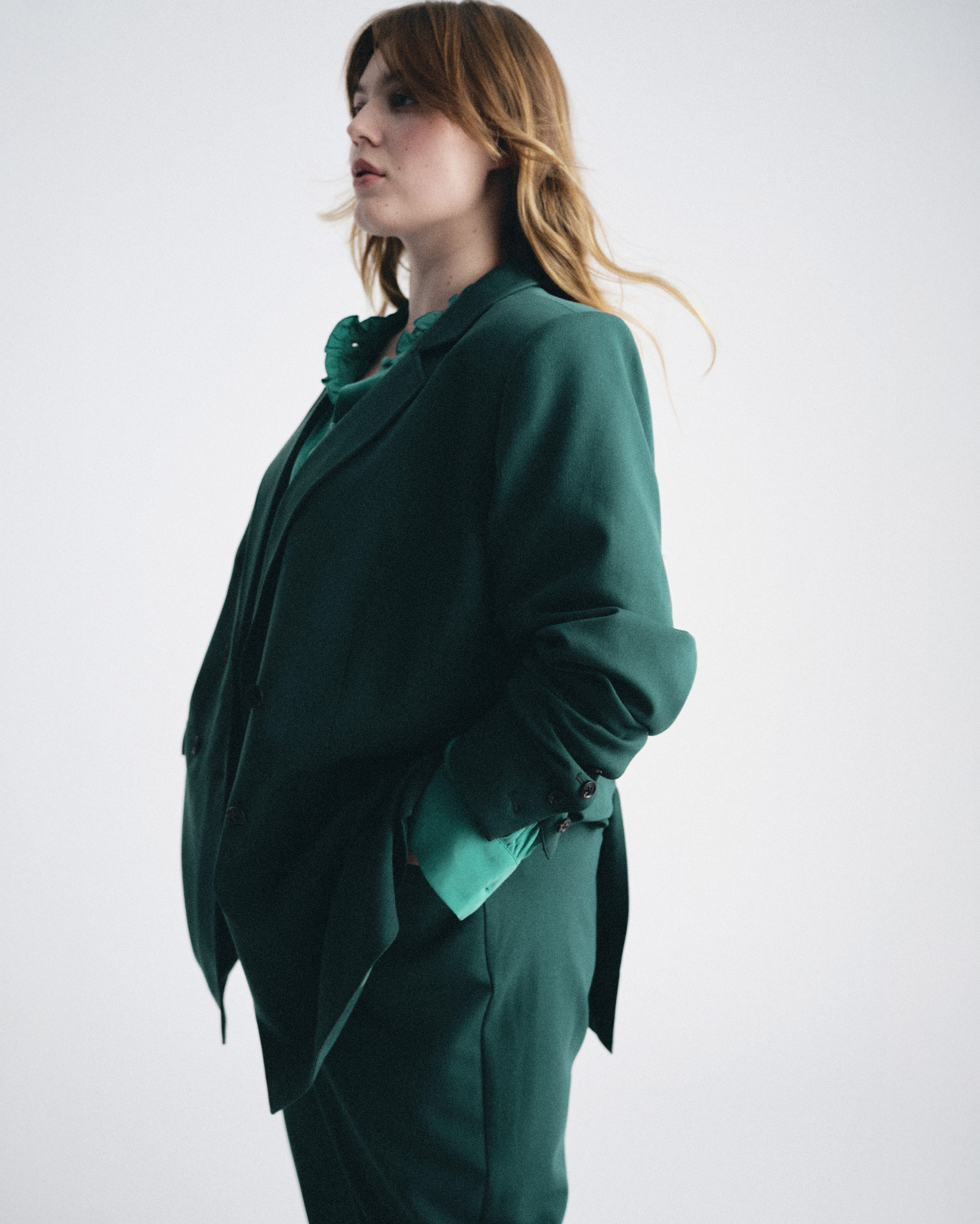 All Day Warren Double Breasted Blazer - Botanic – Universal Standard