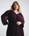 Karina Chiffon Dress - Gamay