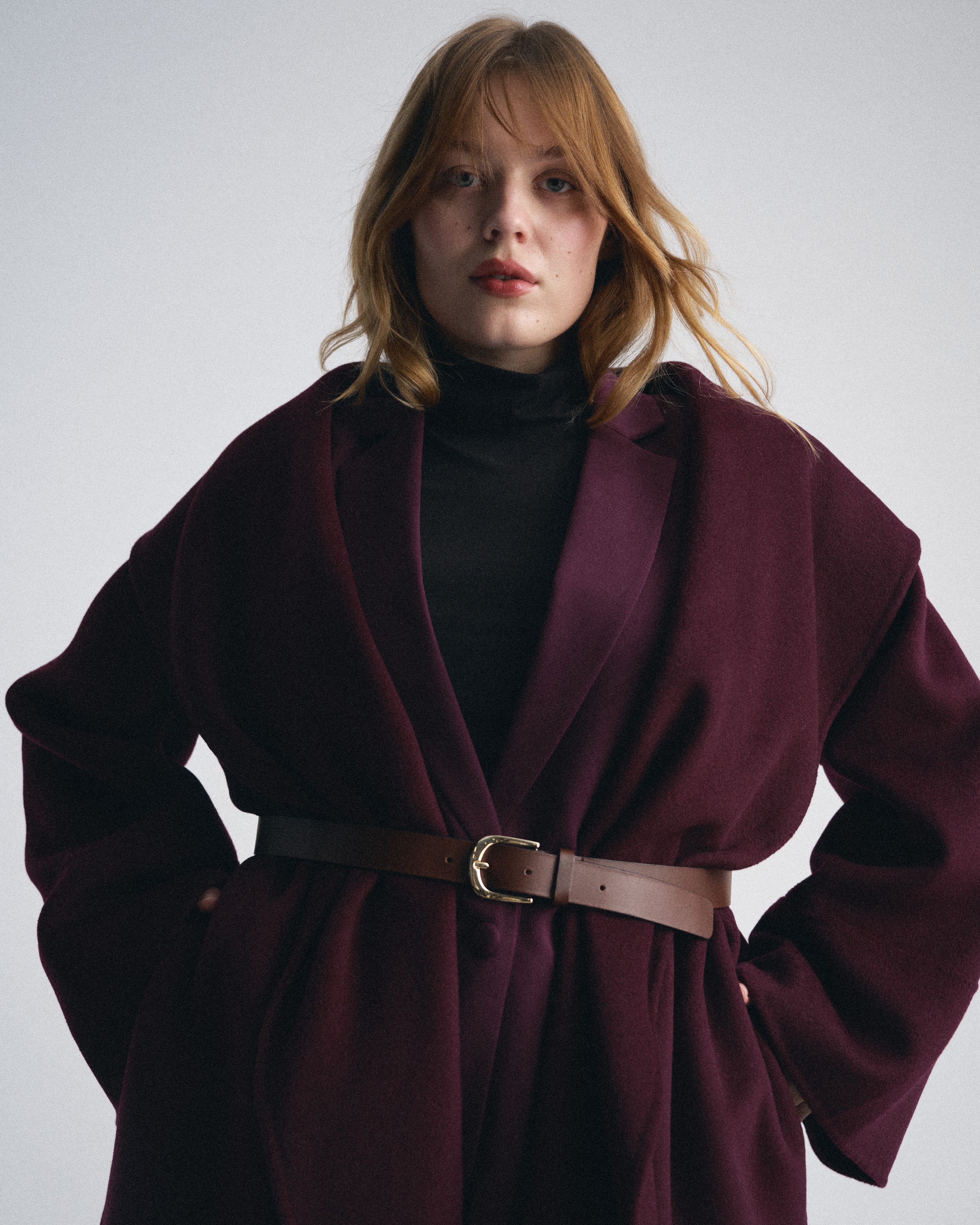 Asha Double Face Wool Blend Coat - Gamay – Universal Standard