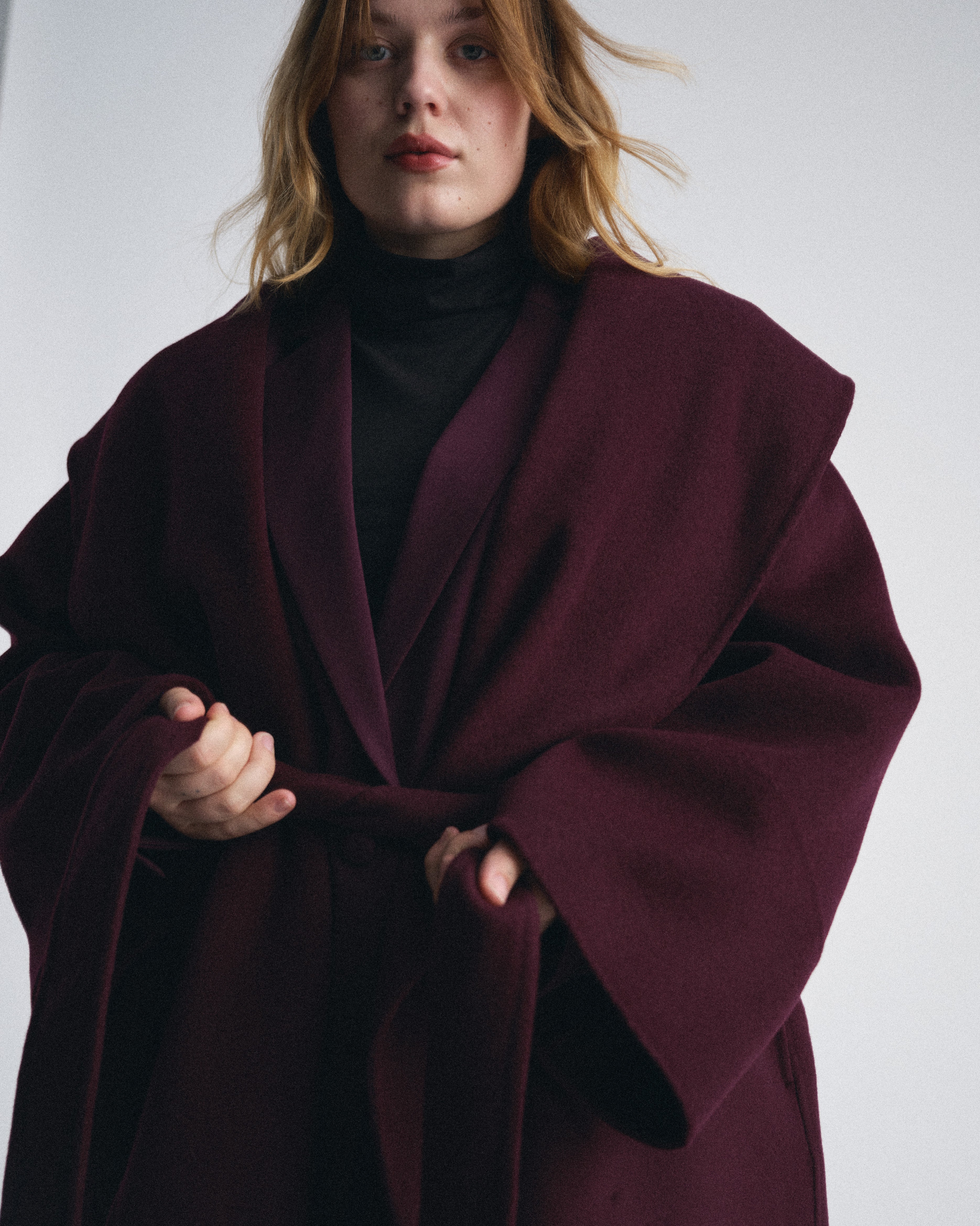 Ovy KAJA FAVORITE INSULATION COAT サイズ2 Asha Double Face Wool Blend Coat - Gamay – Universal Standard