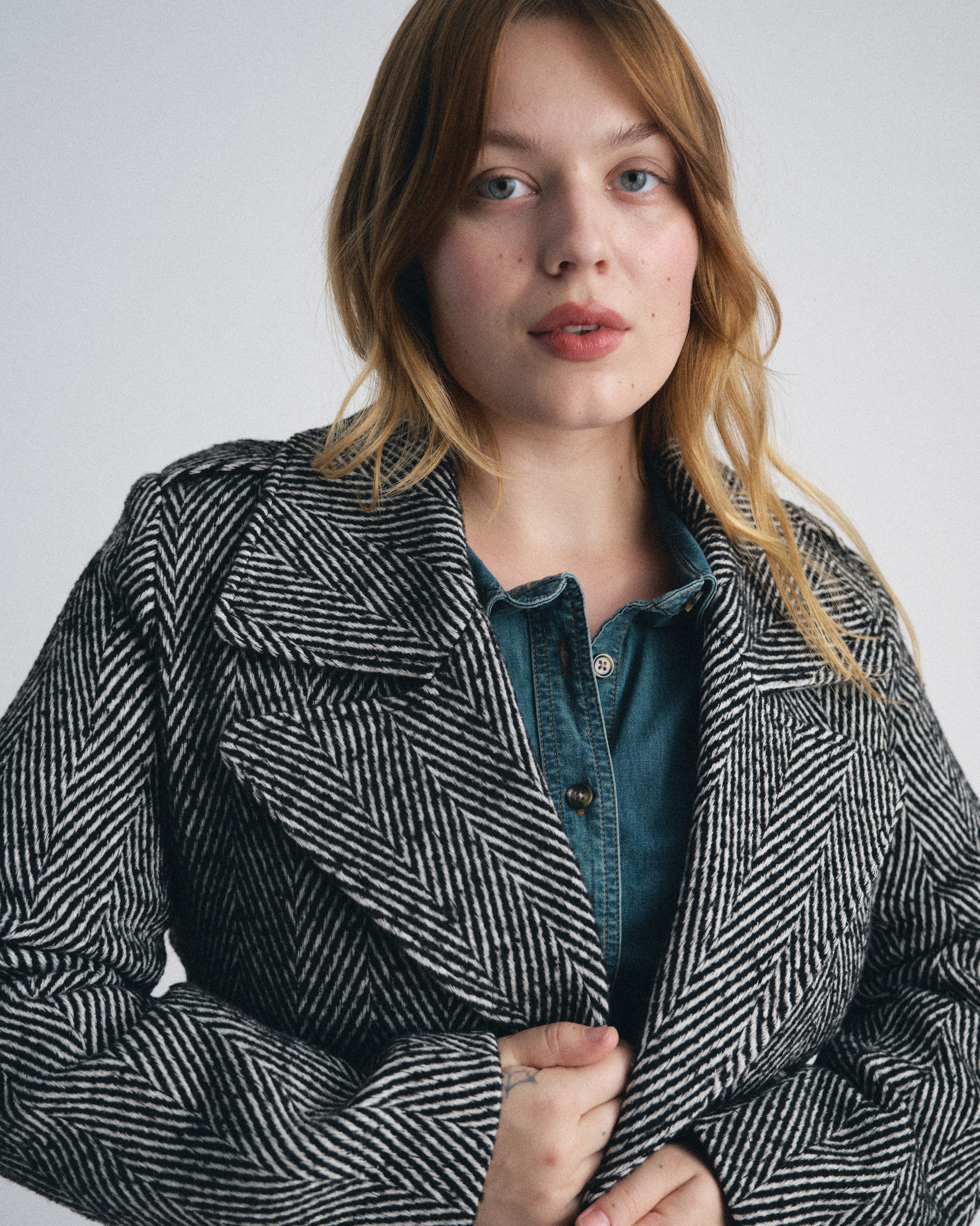 Callaghan Wool Blend Coat - Herringbone – Universal Standard