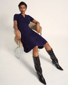 Zadie Liquid Jersey Gathered Dress - Supernova | Plus Size & Straight Size Women's Fashion | Universal Standard