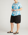 Tee Rex - Blue Majolica Print | Plus Size & Straight Size Women's Fashion | Universal Standard
