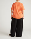 Light-As-Air Tee Rex - Italian Orange | Plus Size & Straight Size Women's Fashion | Universal Standard