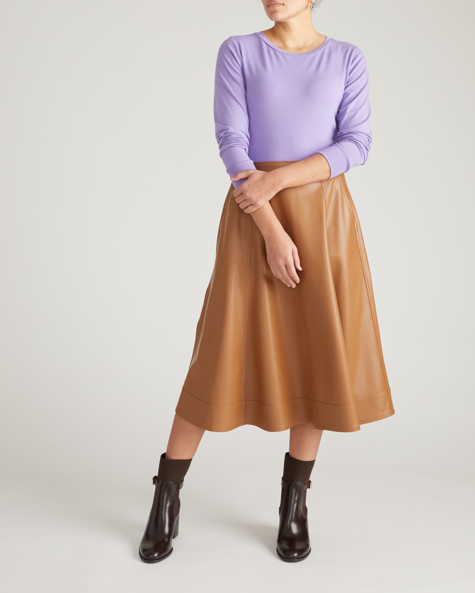 Long Sleeve Tee Rex - Purple Posey