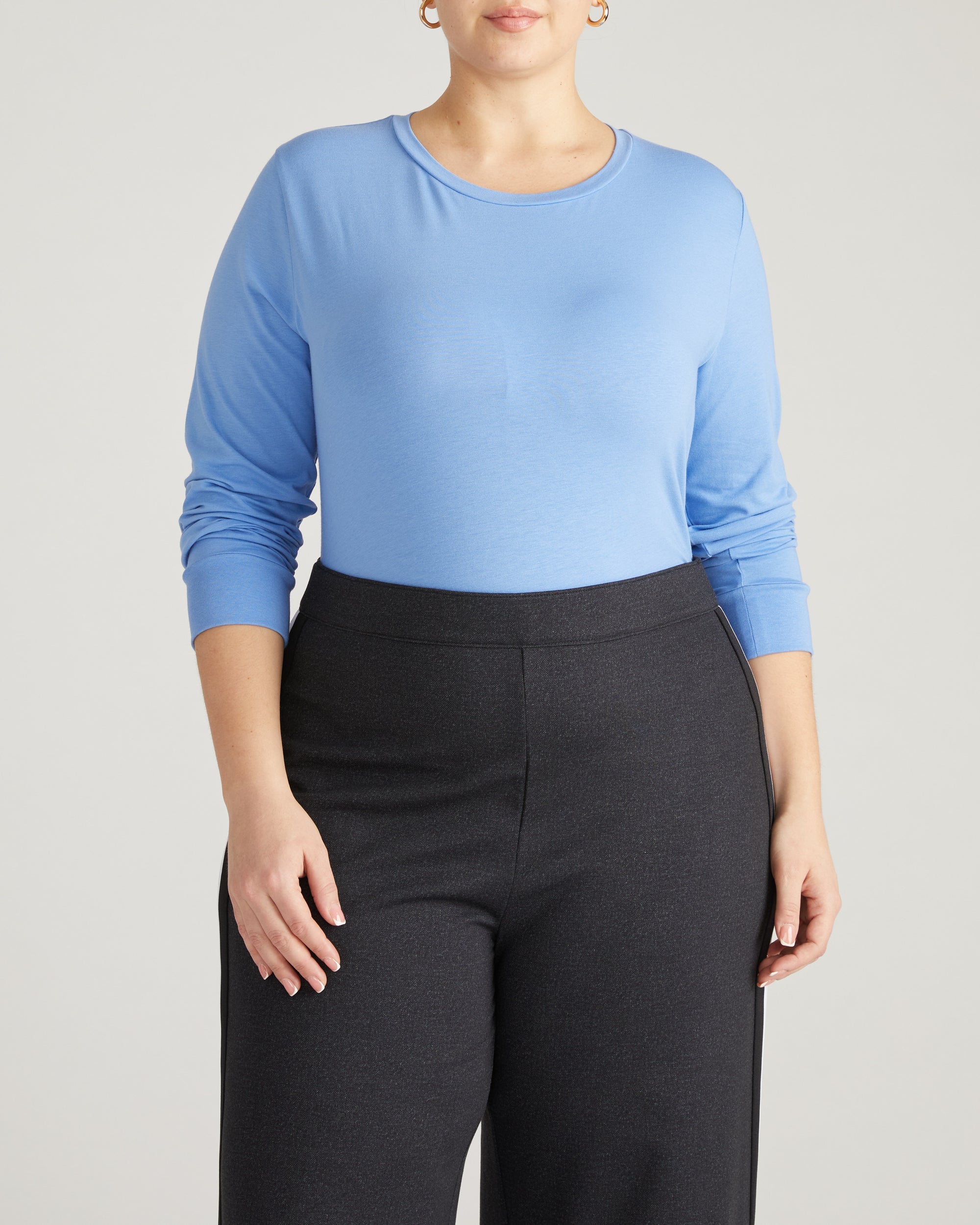 Long Sleeve Tee Rex - Seaside Blue