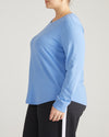 Long Sleeve Tee Rex - Seaside Blue