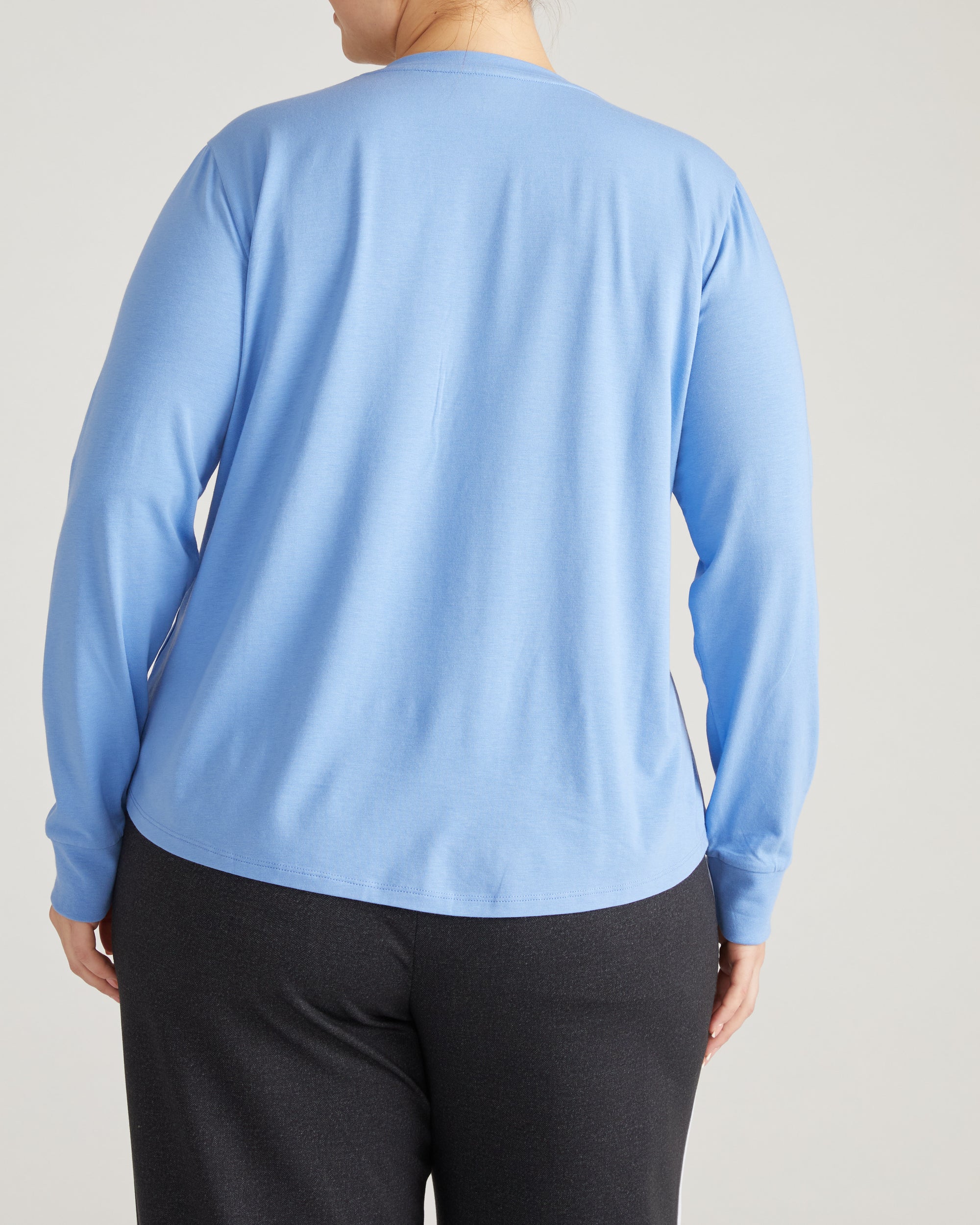 Long Sleeve Tee Rex - Seaside Blue