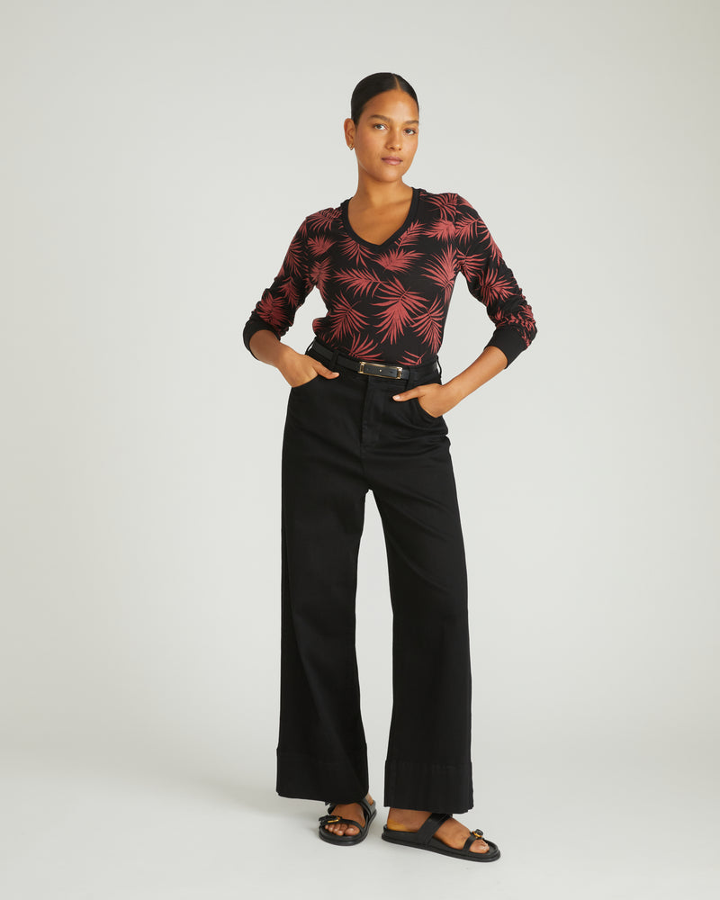 Long Sleeve V Rex - Bohem Print