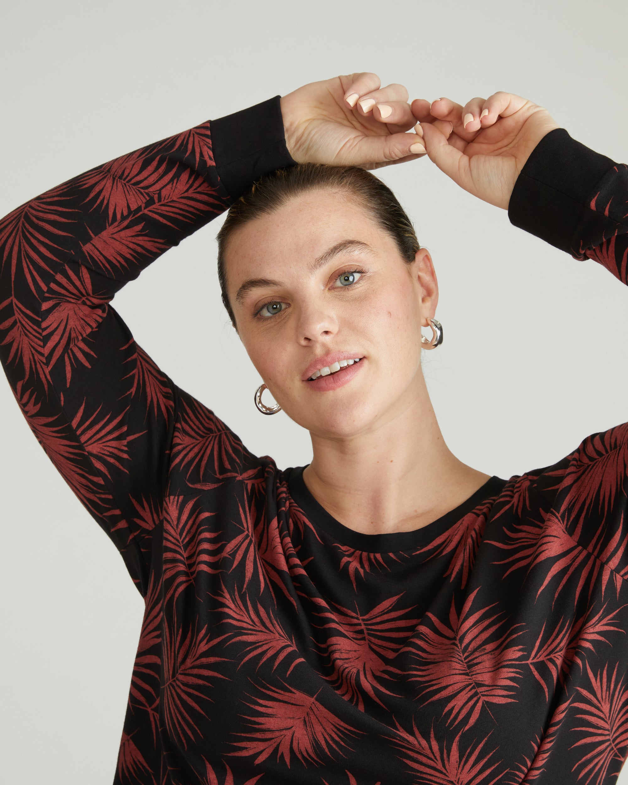 Long Sleeve Tee Rex - Bohem Print