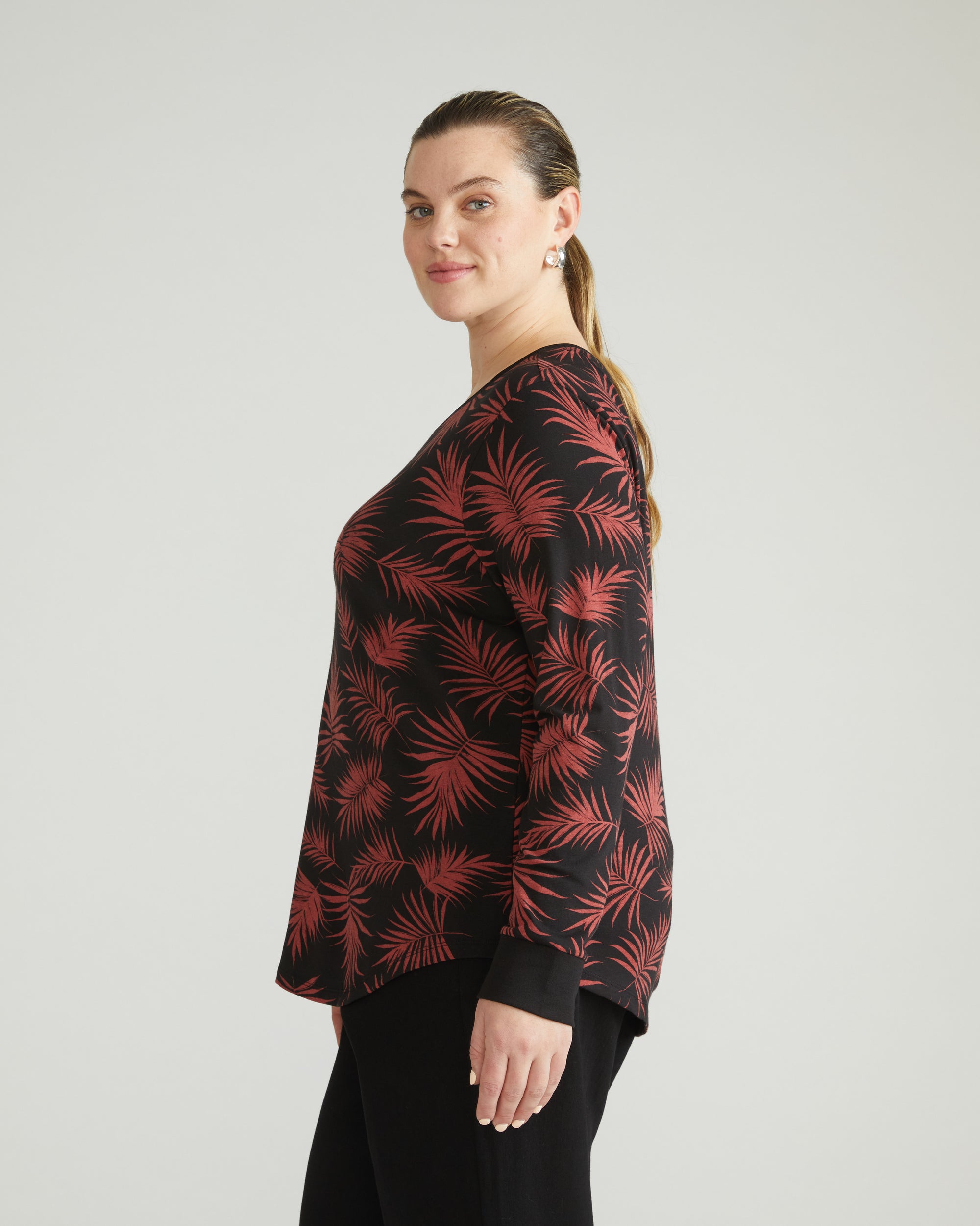 Long Sleeve Tee Rex - Bohem Print
