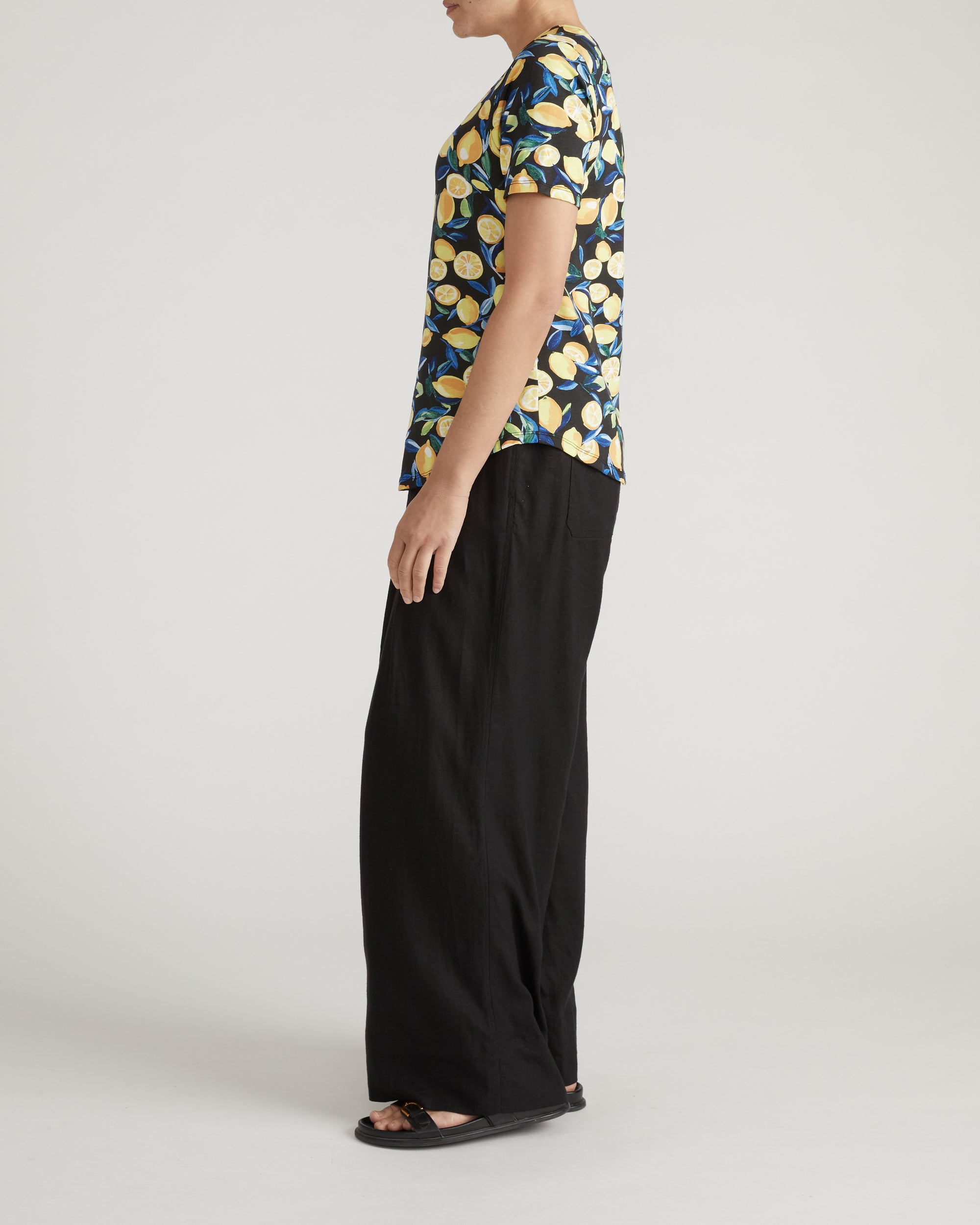 V Rex - Black Limoncello Print | Plus Size & Straight Size Women's Fashion | Universal Standard